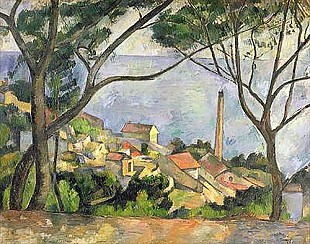 Paul Cézanne - Das Meer bei l'Estaque