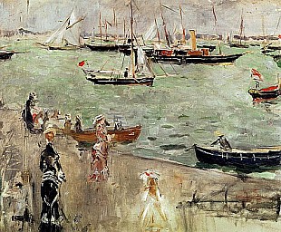 Berthe Morisot - Isle of Wight, 1875 
