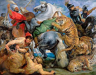 Peter Paul Rubens - Tigerjagd