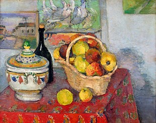 Paul Cézanne - Stillleben mit Terrine