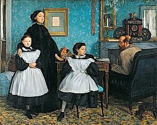 Edgar Degas - Die Bellelli Familie