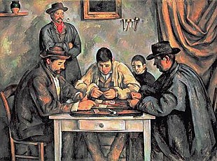 Paul Cézanne - Die Kartenspieler