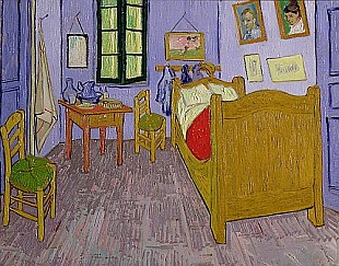 Vincent van Gogh - Van Goghs Schlafzimmer in Arles