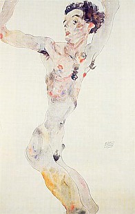 Egon Schiele - Selbstporträt