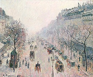 Camille Pissarro - Boulevard Montmartre