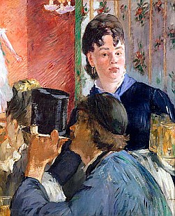 Edouard Manet - Die Bedienung im Bocks