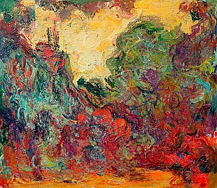 Claude Monet - Monet´s Haus vom Rosengarten
