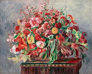Pierre-Auguste Renoir - Blumenkorb