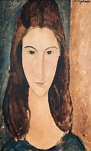 Amadeo Modigliani - Portrait eines jungen Mädchens