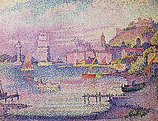 Paul Signac - Hafen von St. Tropez, 1902