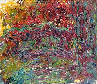 Claude Monet - Die Japanische Brücke in Giverny