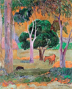 Paul Gauguin - Dominikanische Landschaft