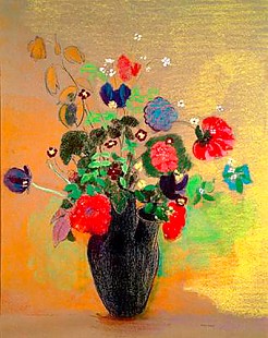 Odilon Redon - Blumenvase