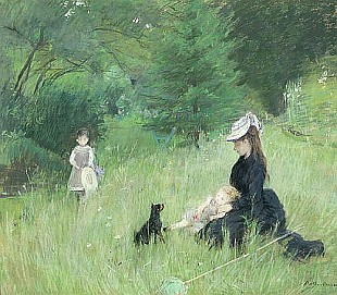 Berthe Morisot - Im Park 1874