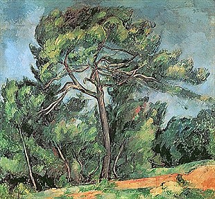 Paul Cézanne - Die große Pinie