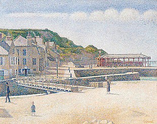 Georges-Pierre Seurat - Der Hafen von Port-en-Bessin