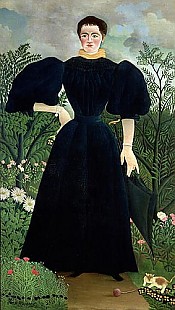 Henri Rousseau - Porträt einer Frau