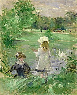 Berthe Morisot - Am See 1883