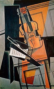 Juan Gris - Die Geige