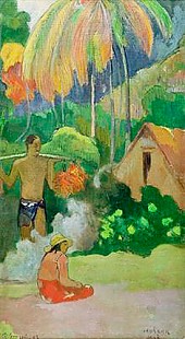 Paul Gauguin - Landschaft  Tahiti