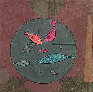Paul Klee - Fisch im Kreis