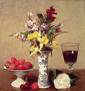 Thédore Fantin-Latour - Verlobungsbouquet