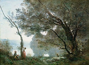 Jean Baptiste Camille Corot - Erinnerung an Montefontaine