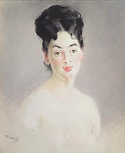 Edouard Manet - Büste einer jungen Frau