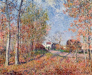 Alfred Sisley - Waldrand bei Sablons