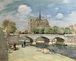Jean Francois Raffaelli - Notre Dame de Paris