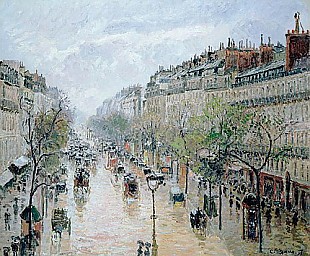 Camille Pissarro - Boulevard Montmartre