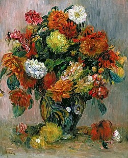 Pierre-Auguste Renoir - Blumenvase