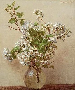 Thédore Fantin-Latour - Birnenblüten