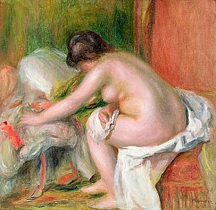 Pierre-Auguste Renoir - Beim Bad