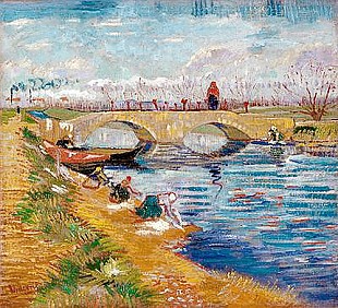 Vincent van Gogh - Die Gleize Brücke in der Nähe von Arles