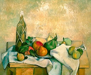 Paul Cézanne - Stilleben mit Likörflasche