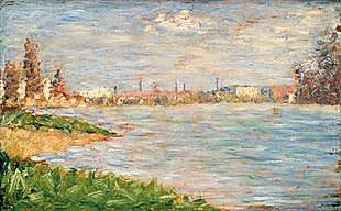 Georges-Pierre Seurat - Flußufer