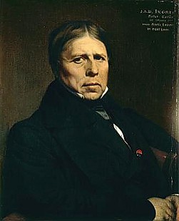 Jean Auguste Dominique Ingres - Selbstporträt