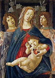 Sandro Botticelli - Jungfrau der Granatäpfel