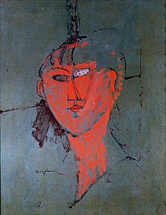 Amadeo Modigliani - Rotkopf