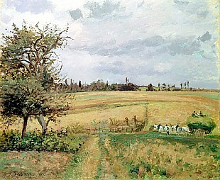 Camille Pissarro - Landschaft bei Pontoise