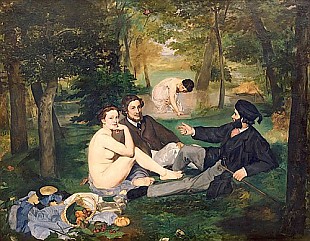 Edouard Manet - Picknick im Grünen