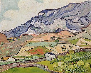 Vincent van Gogh - Berglandschaft