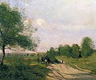 Jean Baptiste Camille Corot - Erinnerung an Saintry