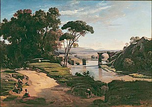 Jean Baptiste Camille Corot - Die Brücke von Narni