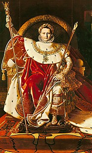 Jean Auguste Dominique Ingres - Napoleon I