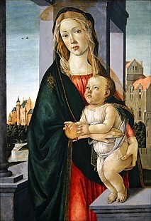 Sandro Botticelli - Jungfrau und Kind