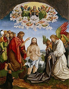 Albrecht Dürer - Die Taufe Christi