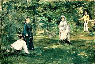 Edouard Manet - Croquet Spiel