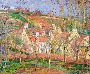 Camille Pissarro - Die roten Dächer